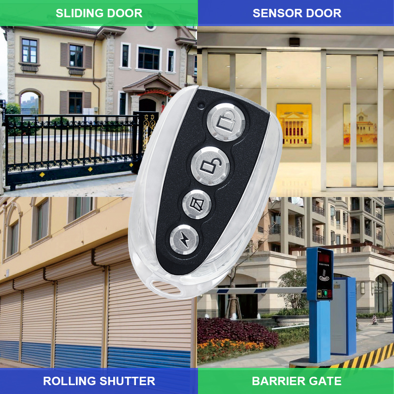 Can a custom gate remote control be used for multiple gates?